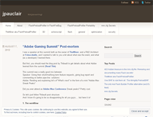Tablet Screenshot of jpauclair.net
